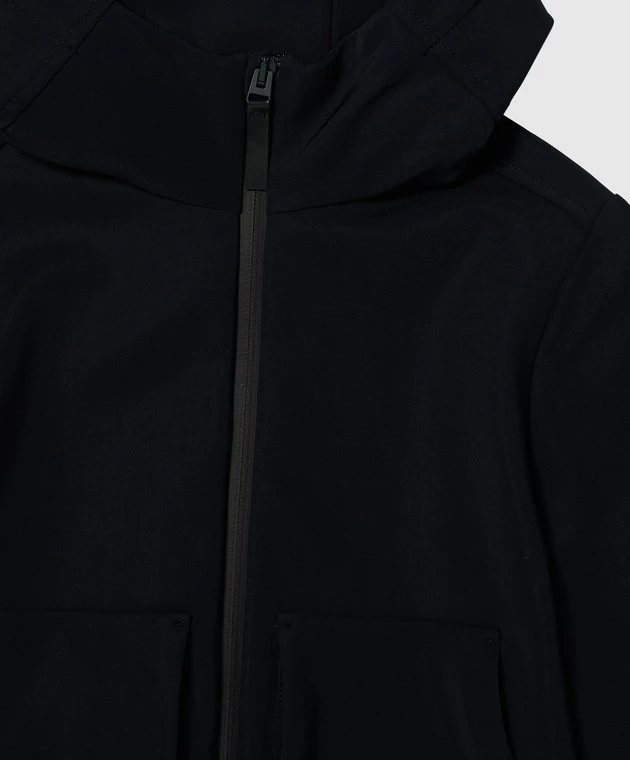 Il Gufo Children's Dark Blue Jacket 3 Il Gufo Children's Dark Blue Jacket - Image 3