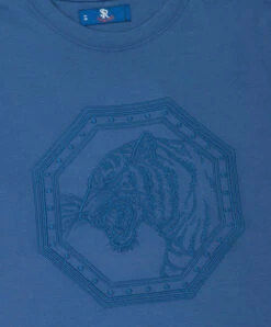 Children's Blue T-shirt With Embroidery -Summer Fashion Clothing ec53cc1b 283a 4ae4 813f 37733fe87385