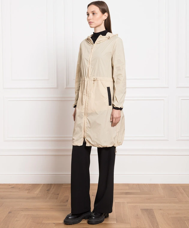 Beige Raincoat 3 Beige Raincoat - Image 3