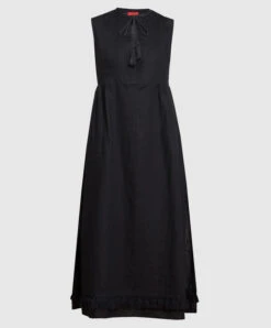 MAX & Co. Black Linen Dress