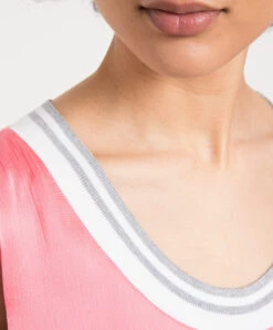 Peserico Pink Maxi Dress -Summer Fashion Clothing eee53672 4240 48fa b998 12e2b33b6ff7