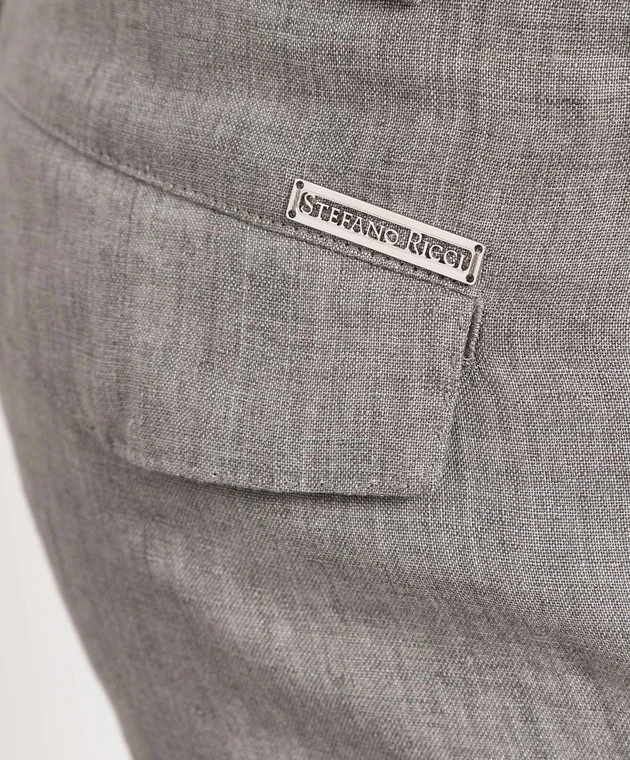 Gray Linen Pants 5 Gray Linen Pants - Image 5