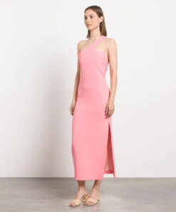 Pink Dress With An Open Back -Summer Fashion Clothing f17b3f27 31de 411b 80d0 575904ac780e