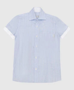 Children's Blue Striped Shirt