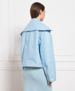 Nanushka Ado Blue Jacket 8 Nanushka Ado Blue Jacket -Summer Fashion Clothing f3212023 5f2b 4300 a101 5b4360cebd0a