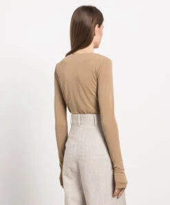 Toteme Brown Longsleeve -Summer Fashion Clothing f3989709 d49a 40b2 8685 5ec722312301