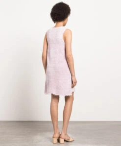 Jil Sander Pink Dress With Fringe -Summer Fashion Clothing f5cd825f 8a39 46f9 ac62 4fc2772d26ea