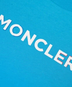 Children's Blue T-shirt With Logo Print -Summer Fashion Clothing f61d2dcd 4e5f 4987 a672 6f07912213f6