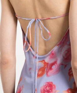 Isabelle Blue Dress In Floral Print -Summer Fashion Clothing f66e857d 7581 48af bee5 9d69a0b3e865