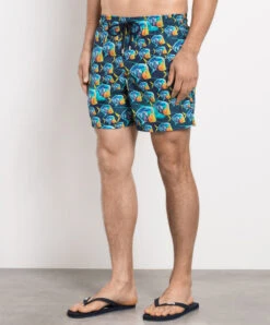 Vilebrequin Moorea Piranhas Blue Swim Shorts -Summer Fashion Clothing f6b4b41e 297a 4c1e a0de eb34f4da080c
