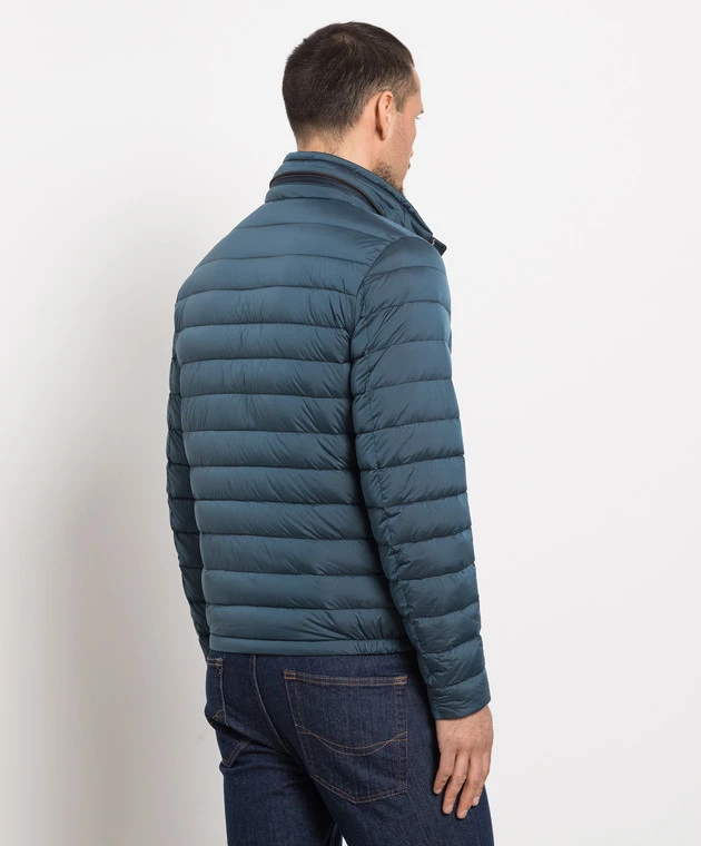 Alec-S3C Blue Down Jacket 4 Alec-S3C Blue Down Jacket - Image 4