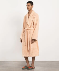 Off-White Orange Robe With Logo Embroidery -Summer Fashion Clothing fb4f90d8 3402 46c8 973b 9301bddd9aa4