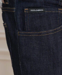 Dolce & Gabbana Blue Slim Jeans -Summer Fashion Clothing fbea6c71 3d95 4ac2 b70a 75040aab8949