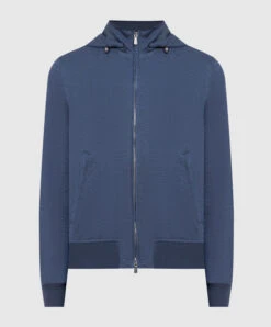 Blue Melange Sports Jacket