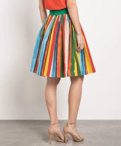 Dolce & Gabbana Striped Skirt 8 Dolce & Gabbana Striped Skirt -Summer Fashion Clothing fe7a1806 ee21 4975 9ae3 d18279195402