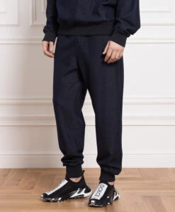 Dolce & Gabbana Blue Logo Joggers -Summer Fashion Clothing ffc6fb66 f7ad 4d6c b76a 6cfa270b1caf
